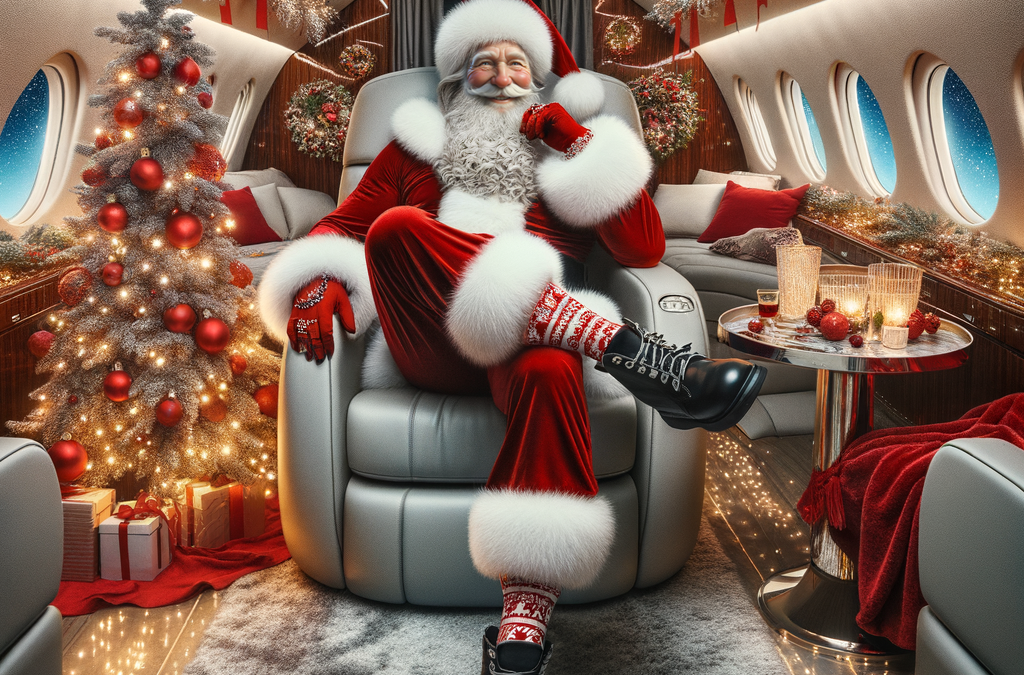 Santa’s High-Flying Holiday Gift Guide for Private Jet Owners