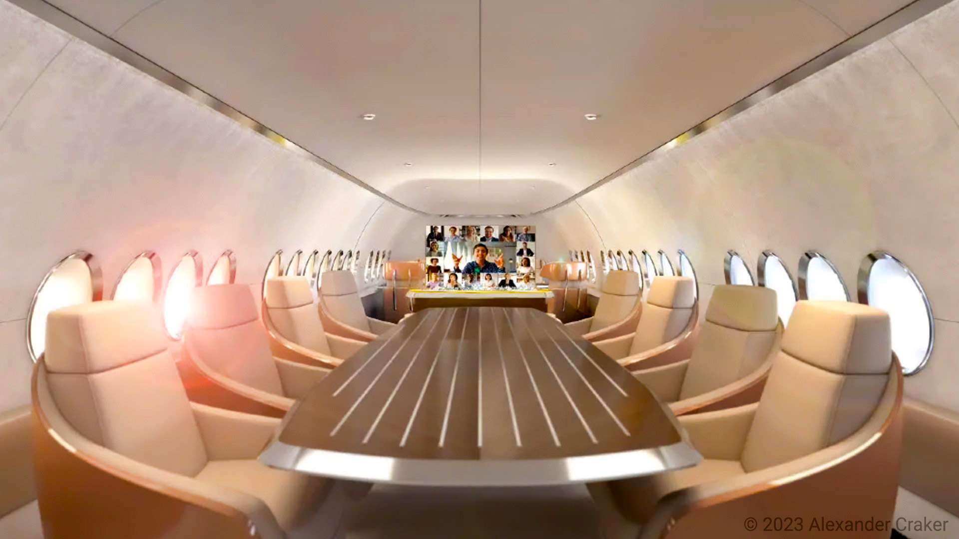 Boeing Business Jet Max 7 LongTail Concept