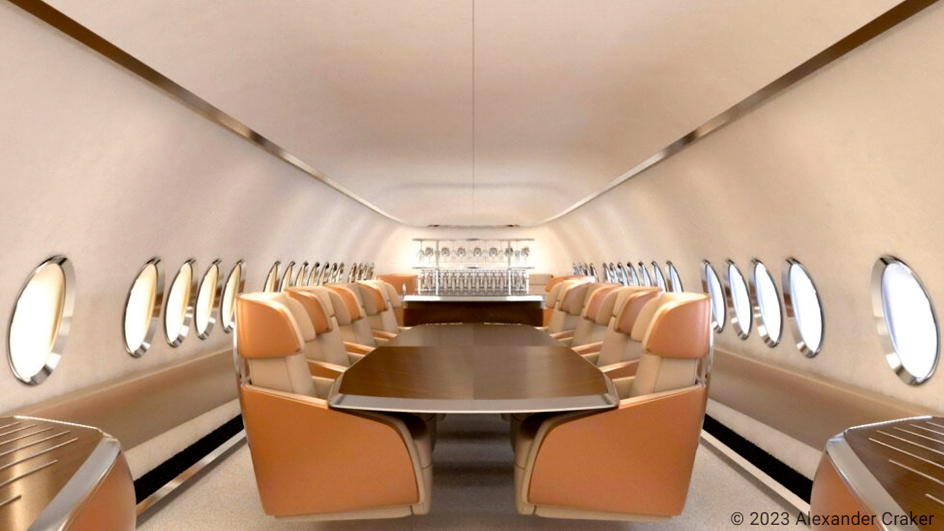 Boeing Business Jet Max 7 LongTail Concept