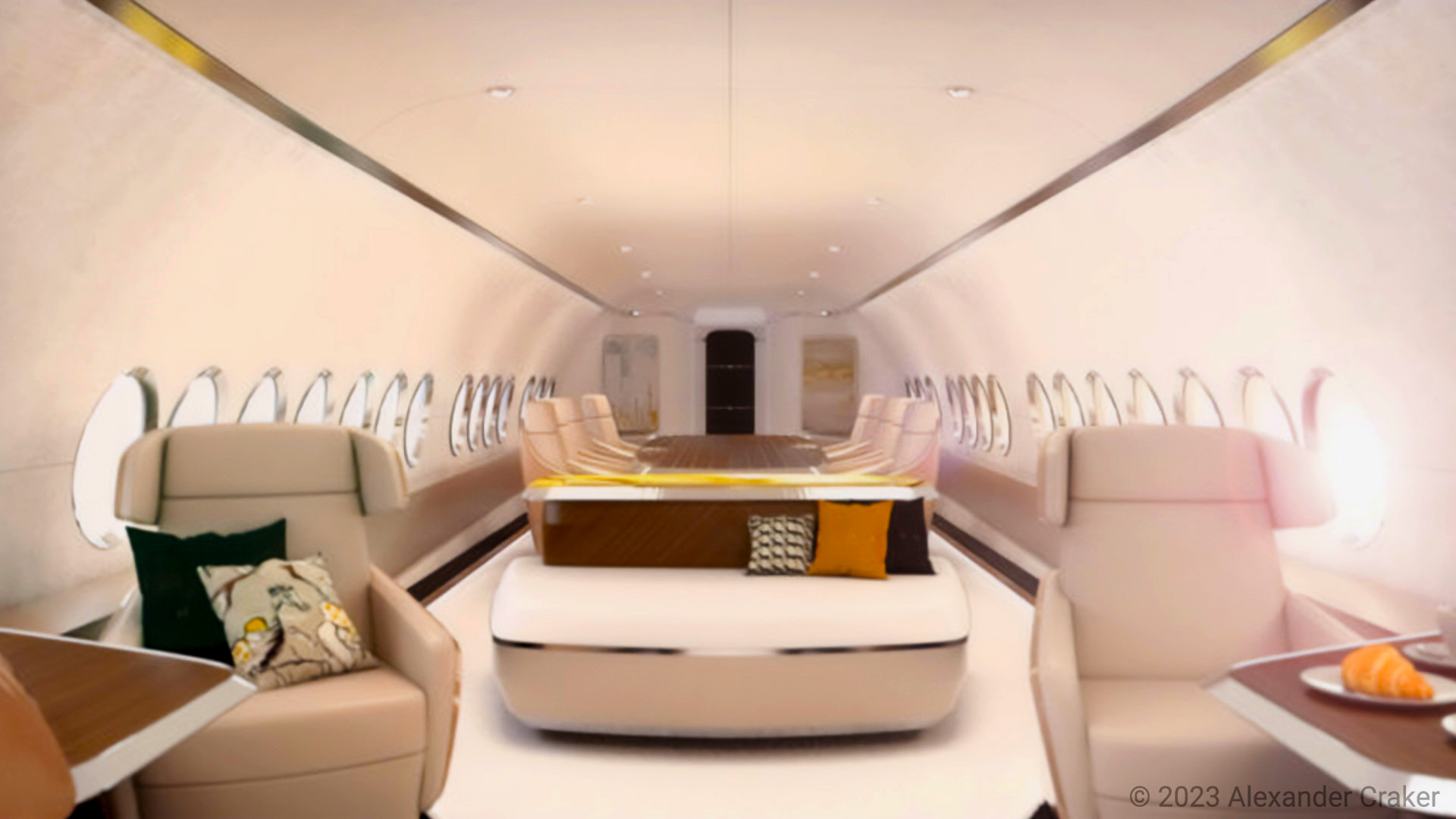 Boeing Business Jet Max 7 LongTail Concept