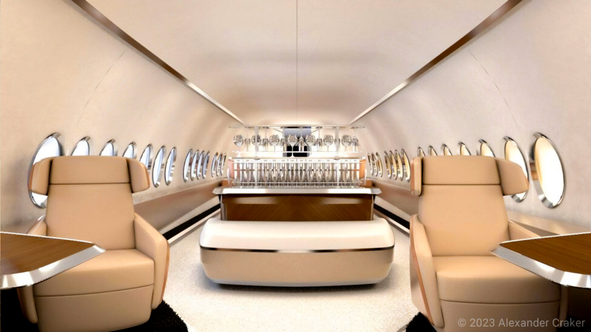 Boeing Business Jet Max 7 LongTail Concept