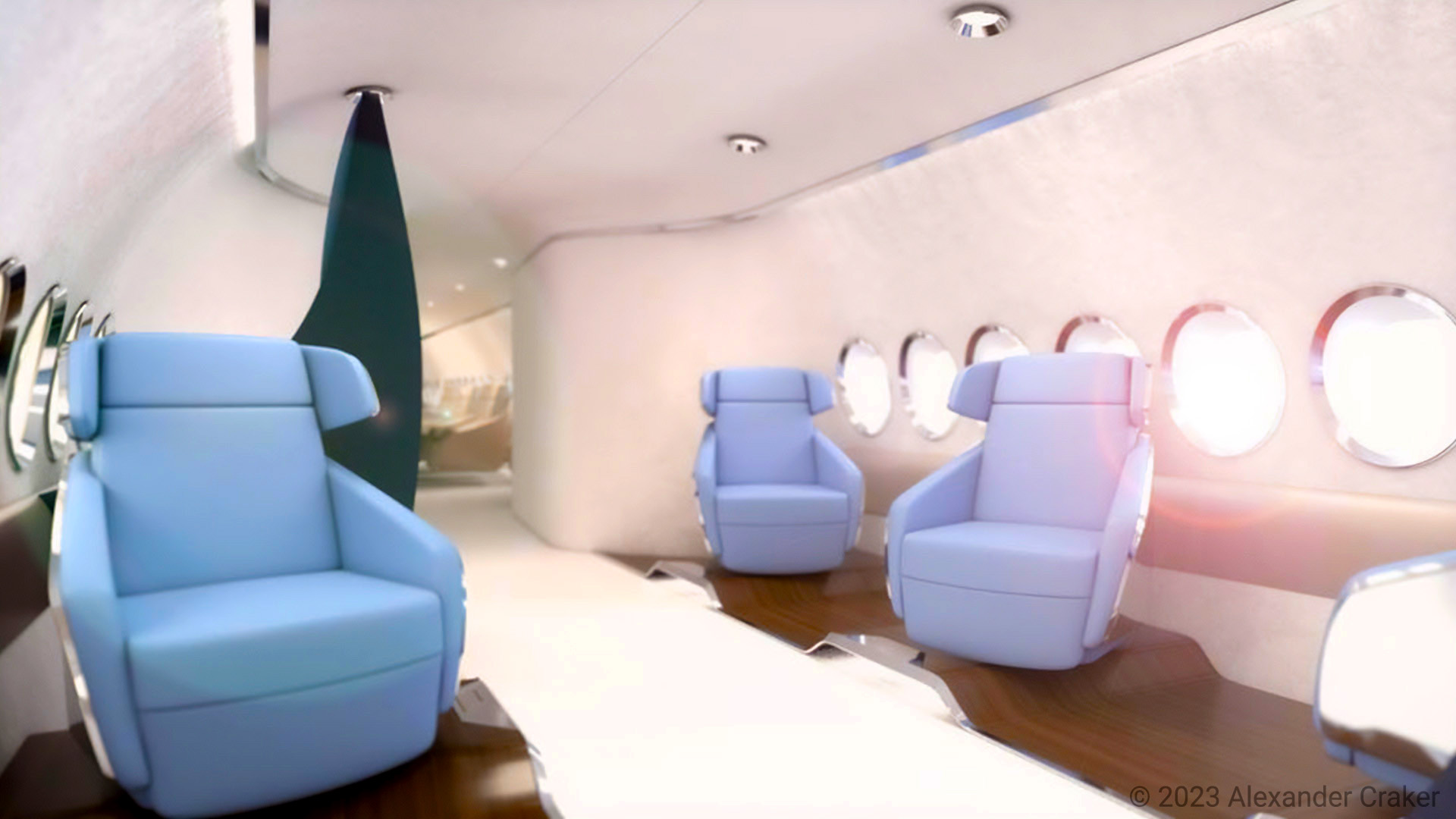 Boeing Business Jet Max 7 LongTail Concept