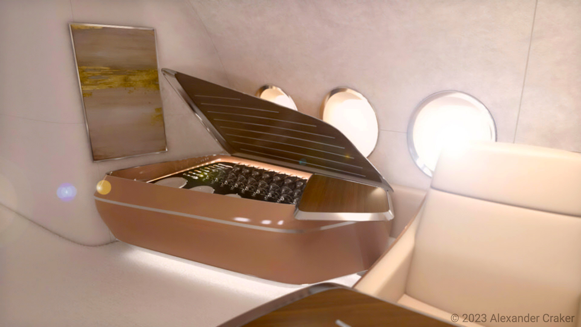 Boeing Business Jet Max 7 LongTail Concept