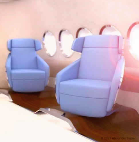 Boeing Business Jet Max 7 LongTail Concept