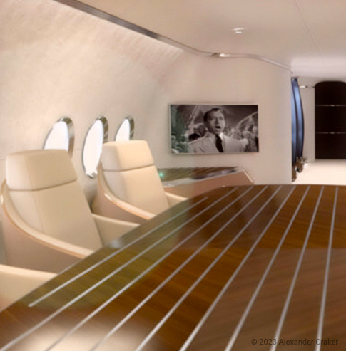 Boeing Business Jet Max 7 Longtail Concept